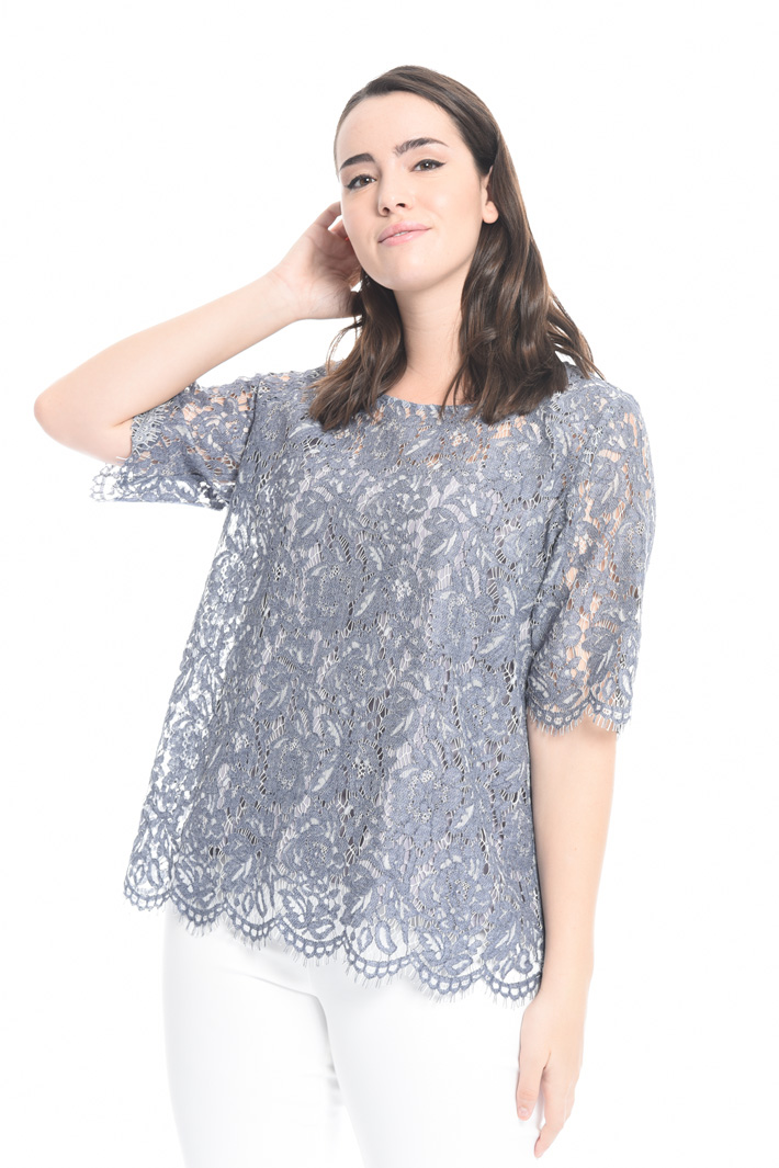 Casacca smerlata in pizzo Fashion Market Casacca smerlata in pizzo Fashion Market
