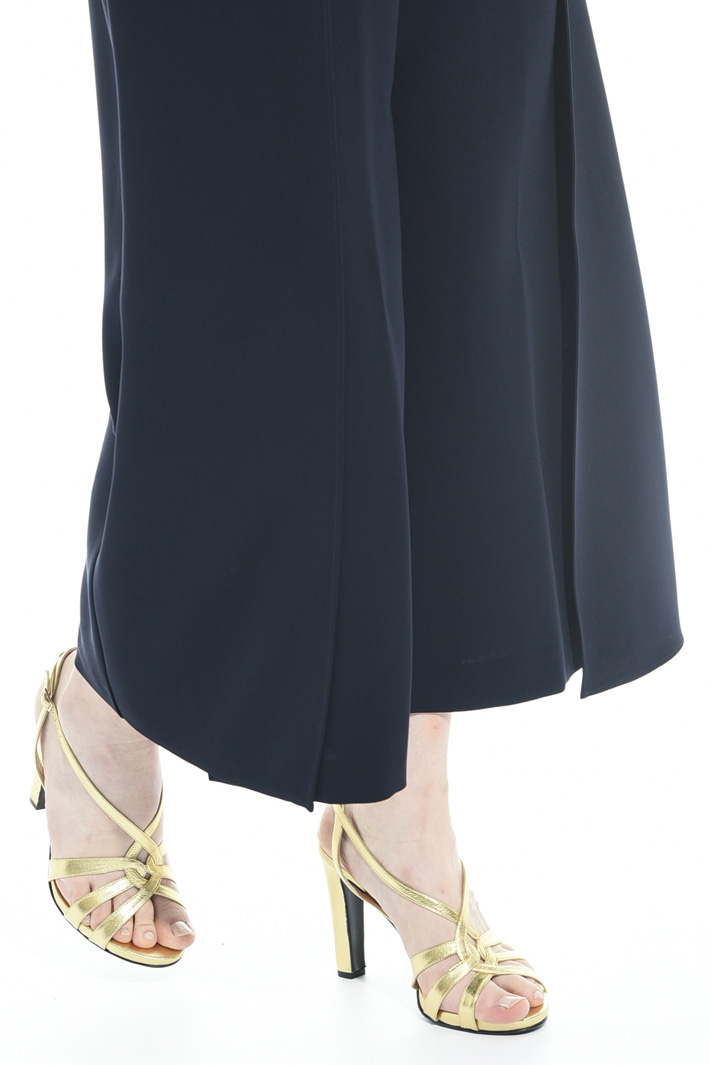 Pantalone cropped fluido Fashion Market Pantalone cropped fluido Fashion Market