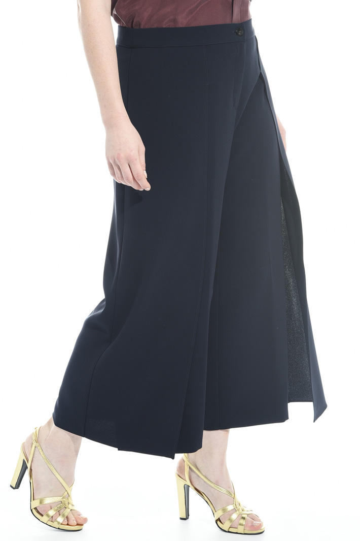 Pantalone cropped fluido Fashion Market Pantalone cropped fluido Fashion Market