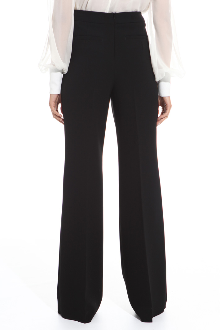 Pantalone lungo in triacetato Fashion Market Pantalone lungo in triacetato Fashion Market