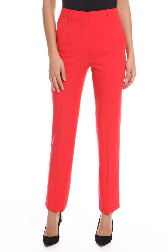 Pantalone a sigaretta in lana Fashion Market Pantalone a sigaretta in lana Fashion Market