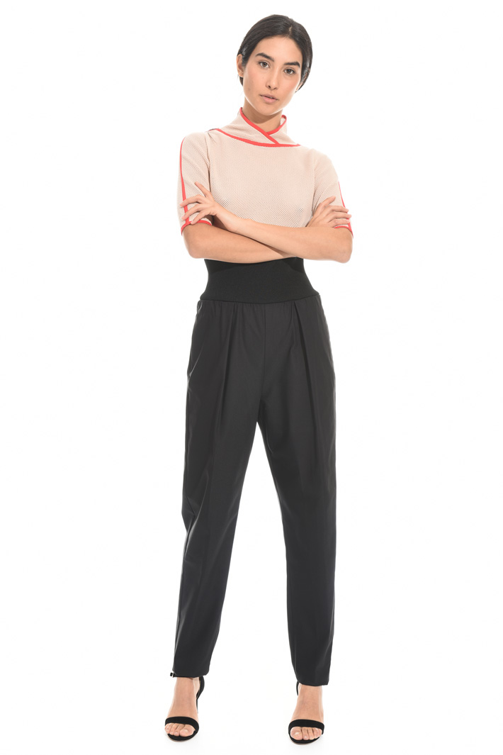 Pantalone con fascia elastica Fashion Market Pantalone con fascia elastica Fashion Market
