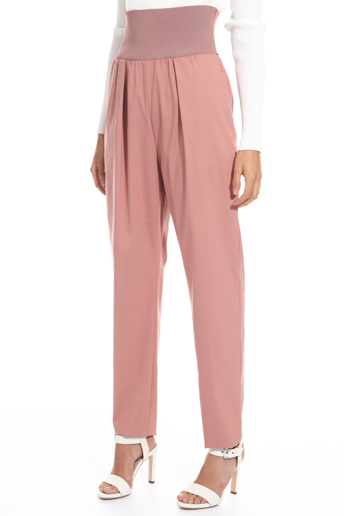 Pantalone con fascia elastica Fashion Market Pantalone con fascia elastica Fashion Market