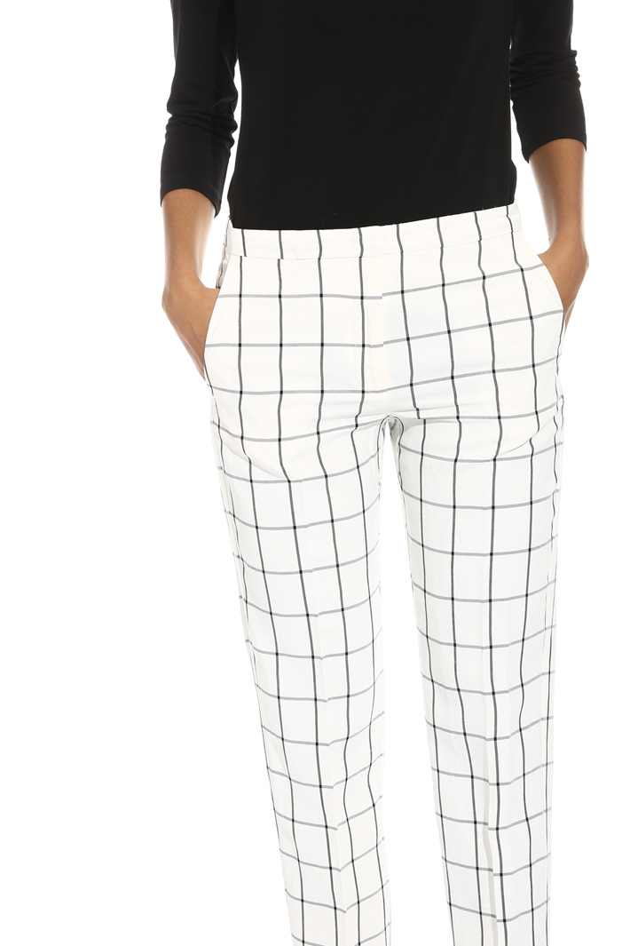 Pantalone in lino tinto filo Fashion Market Pantalone in lino tinto filo Fashion Market
