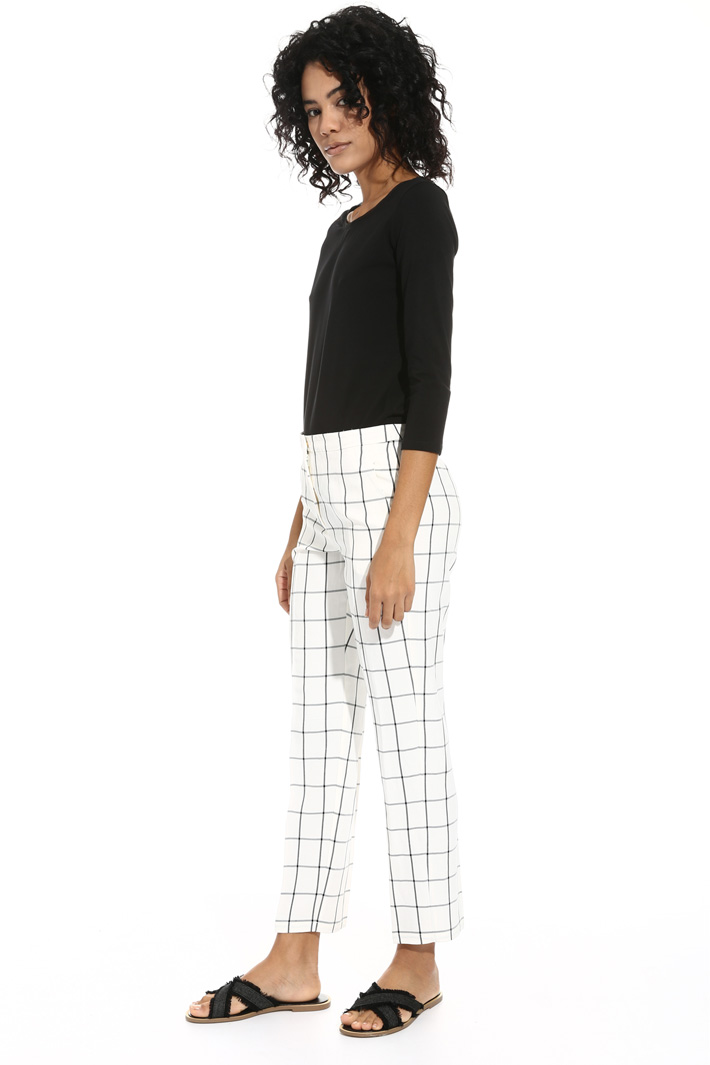 Pantalone in lino tinto filo Fashion Market Pantalone in lino tinto filo Fashion Market
