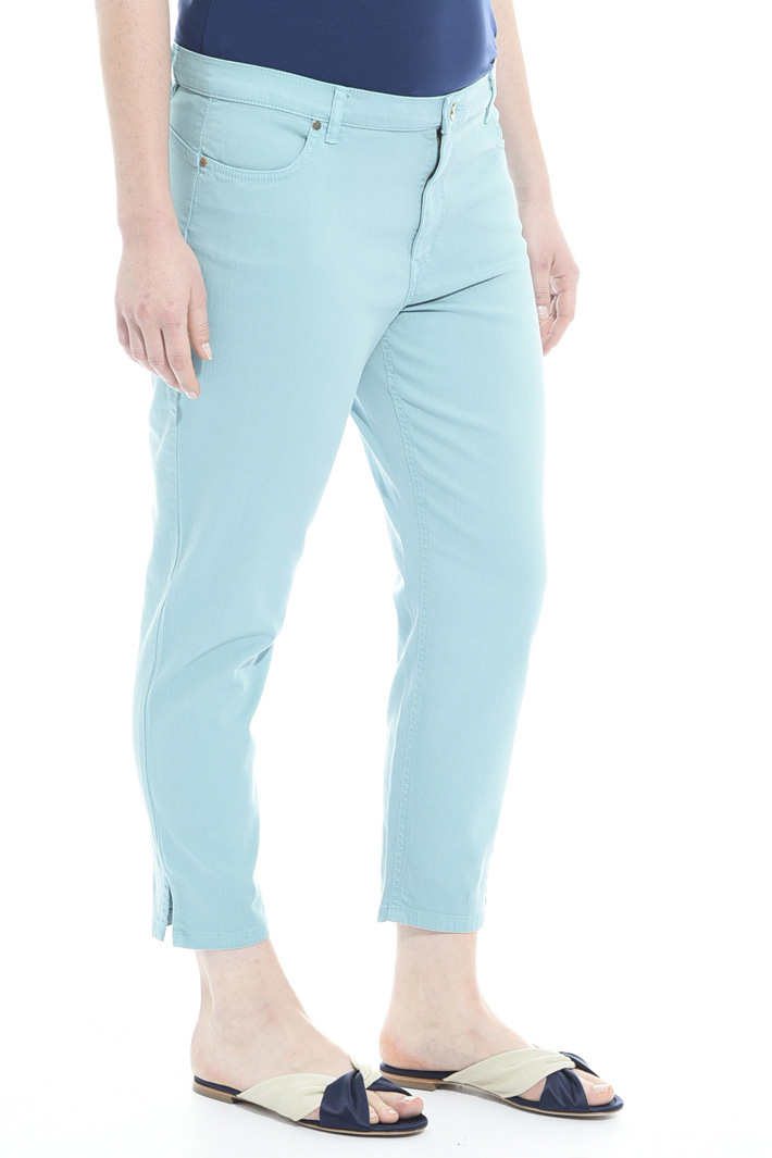 Pantalone in drill di cotone Fashion Market Pantalone in drill di cotone Fashion Market