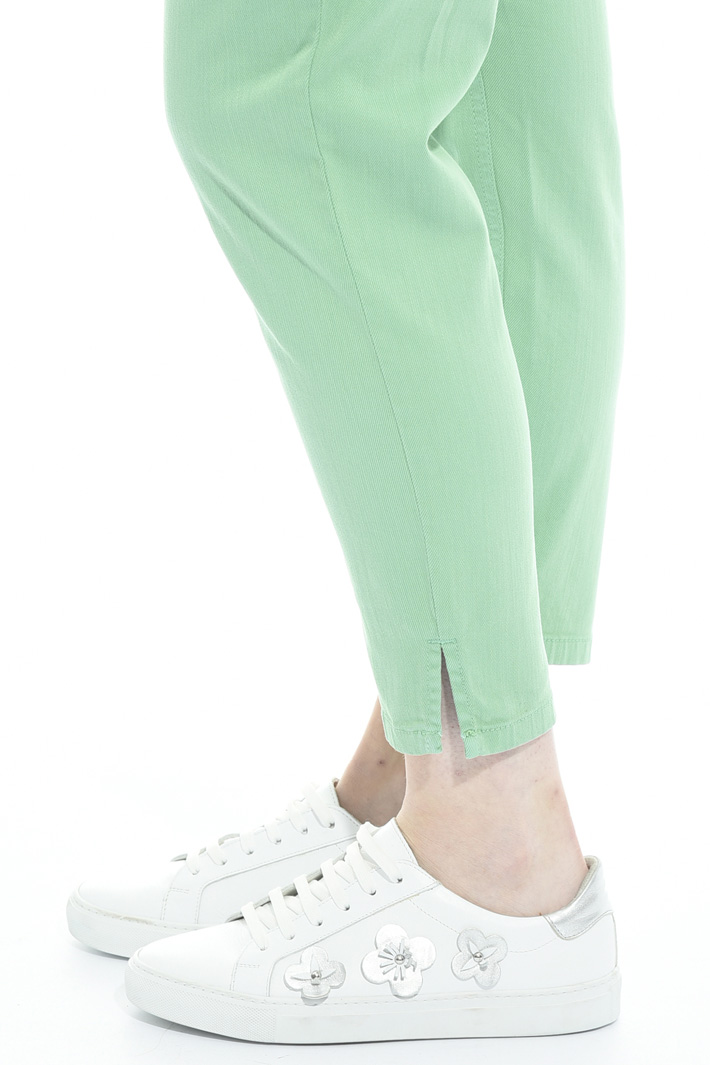 Pantalone in drill di cotone Fashion Market Pantalone in drill di cotone Fashion Market