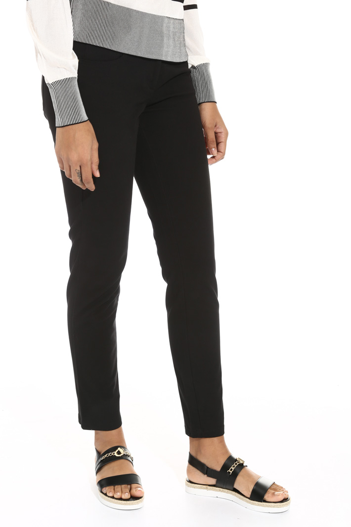 Pantalone in tessuto stretch Fashion Market Pantalone in tessuto stretch Fashion Market