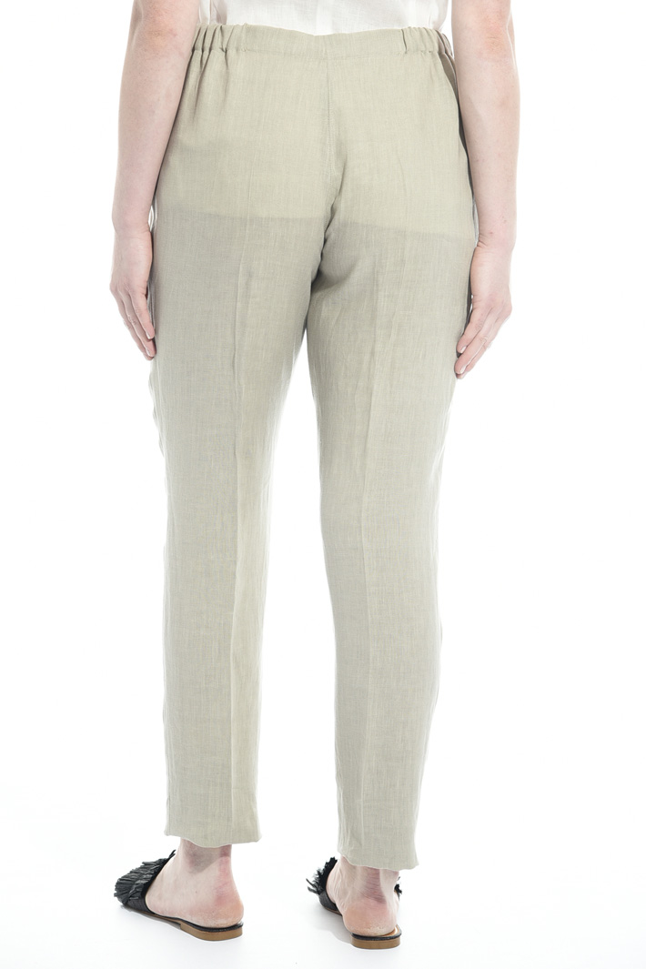 Pantalone in puro lino Fashion Market Pantalone in puro lino Fashion Market