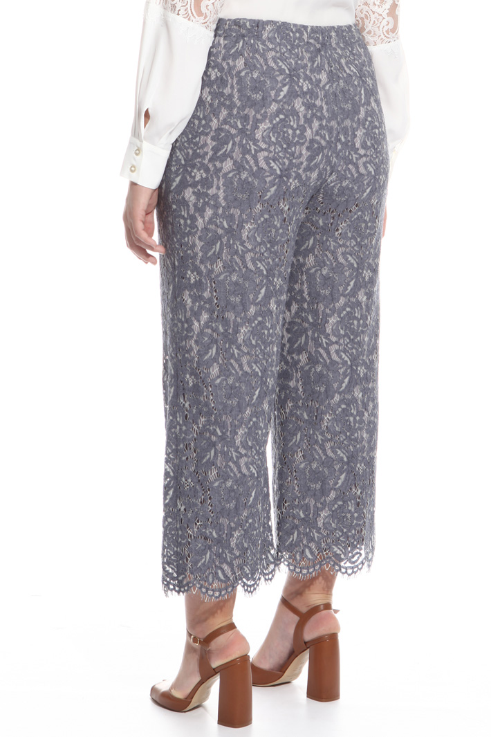 Pantaloni cropped in pizzo Fashion Market Pantaloni cropped in pizzo Fashion Market