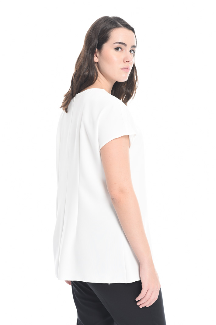 Top in triacetato con nodo Fashion Market Top in triacetato con nodo Fashion Market