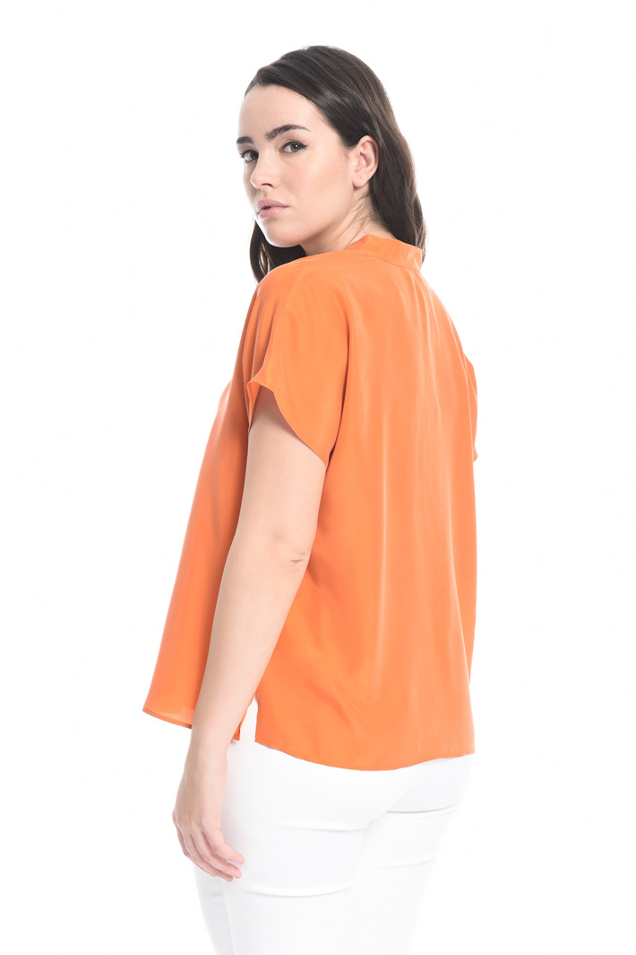 Top in seta habotai Fashion Market Top in seta habotai Fashion Market