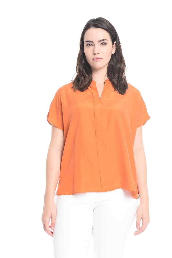Top in seta habotai Fashion Market Top in seta habotai Fashion Market
