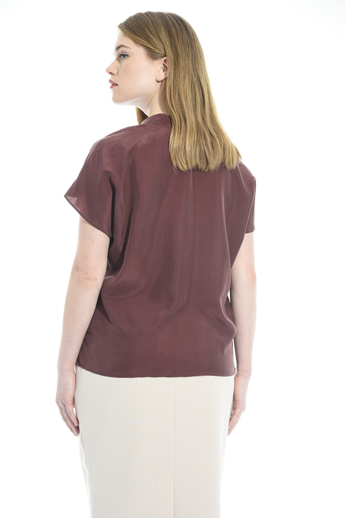 Top in seta habotai Fashion Market Top in seta habotai Fashion Market