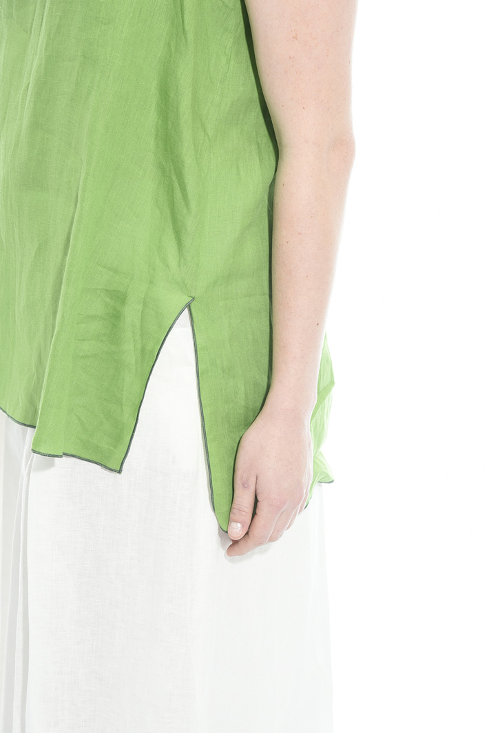 Top in lino leggero Fashion Market Top in lino leggero Fashion Market