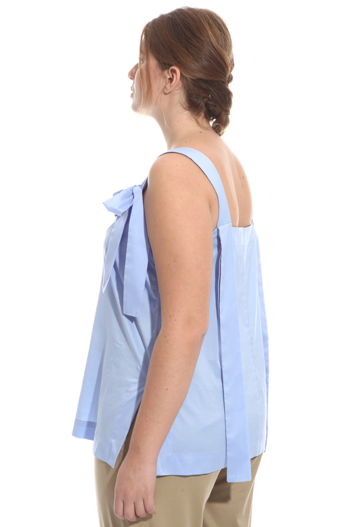 Top in popeline di cotone Fashion Market Top in popeline di cotone Fashion Market