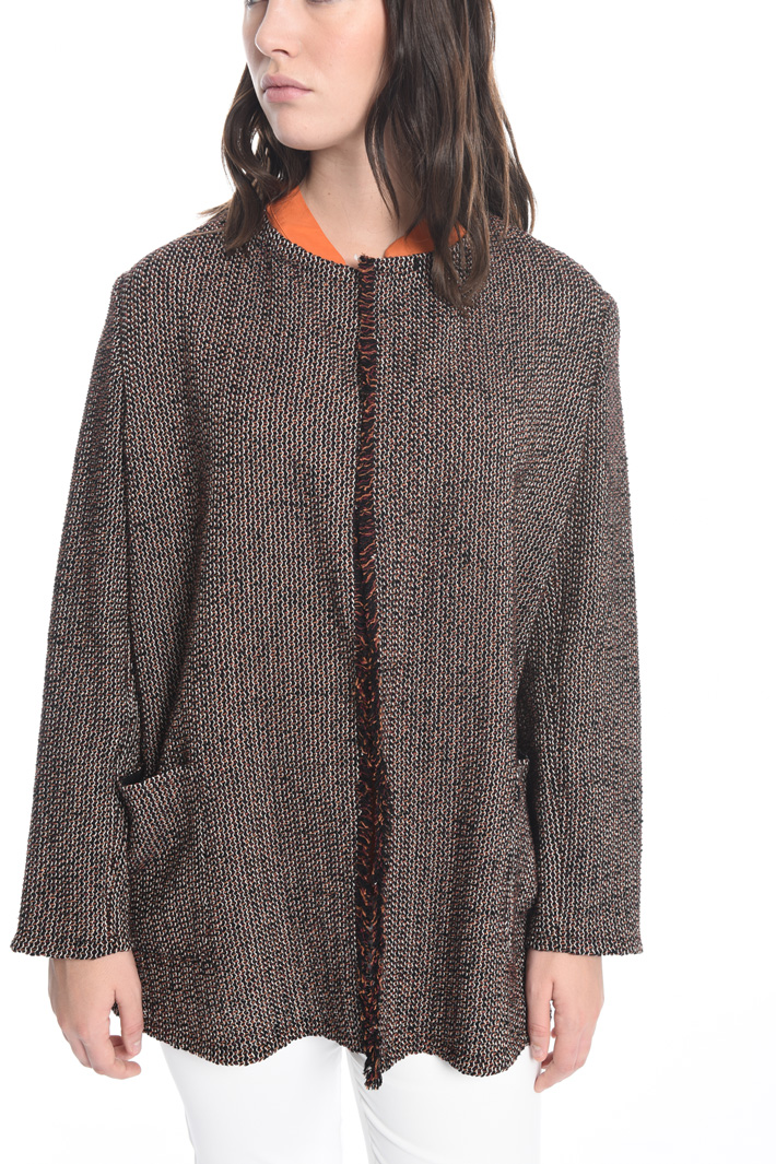 Giacca in cotone bouclé Fashion Market Giacca in cotone bouclé Fashion Market