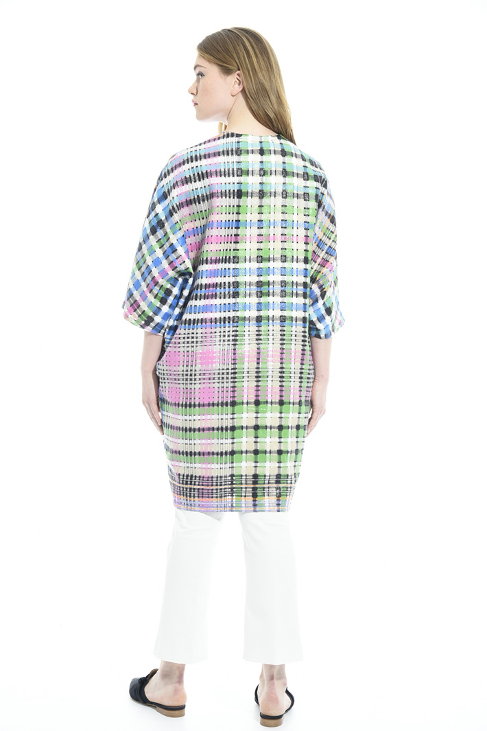 Spolverino scozzese multicolor Fashion Market Spolverino scozzese multicolor Fashion Market