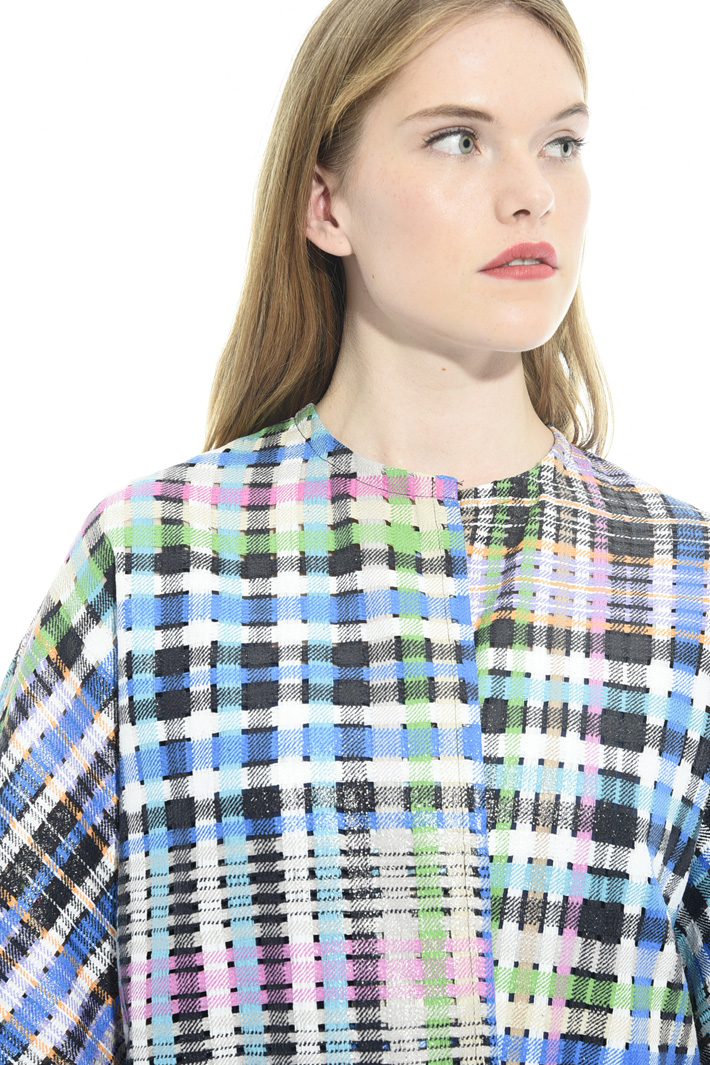 Spolverino scozzese multicolor Fashion Market Spolverino scozzese multicolor Fashion Market