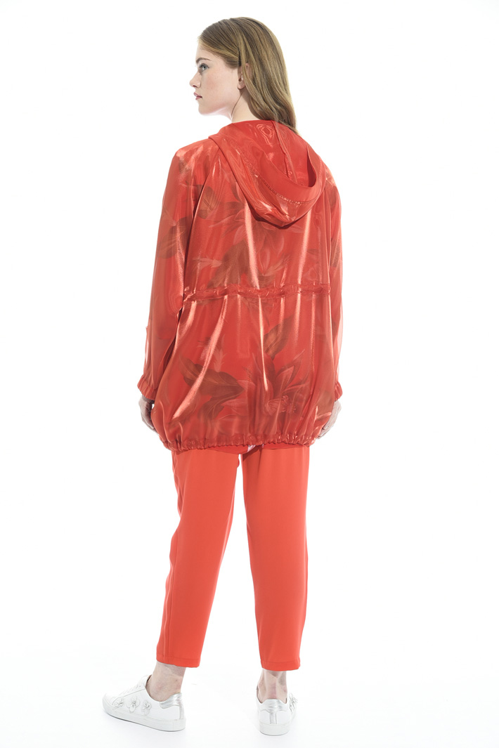Parka in organza iridescente Fashion Market Parka in organza iridescente Fashion Market