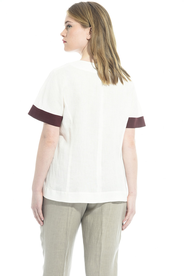 Casacca in puro lino Fashion Market Casacca in puro lino Fashion Market