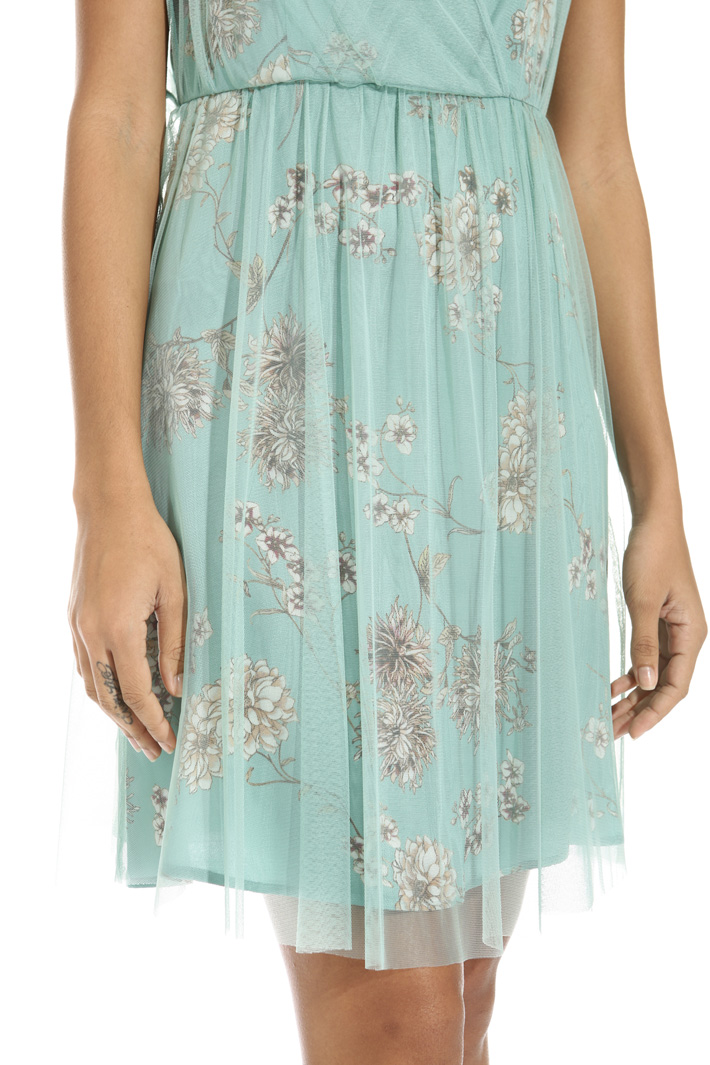Abito in raso e tulle Abito in raso e tulle