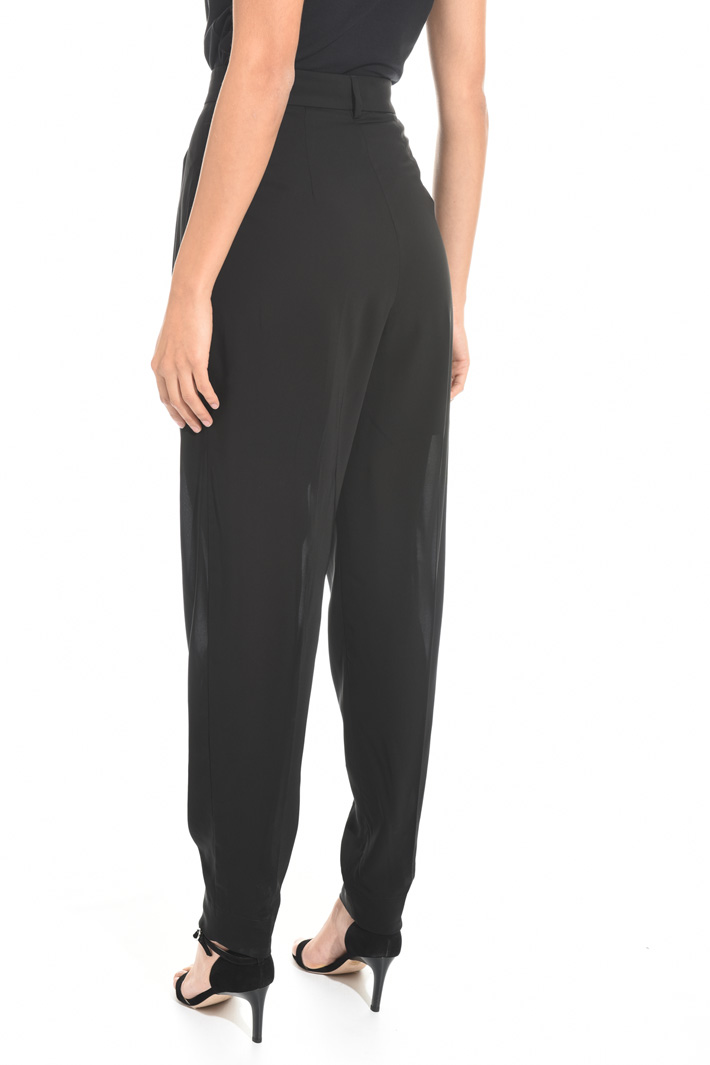 Pantalone lungo in georgette Fashion Market Pantalone lungo in georgette Fashion Market