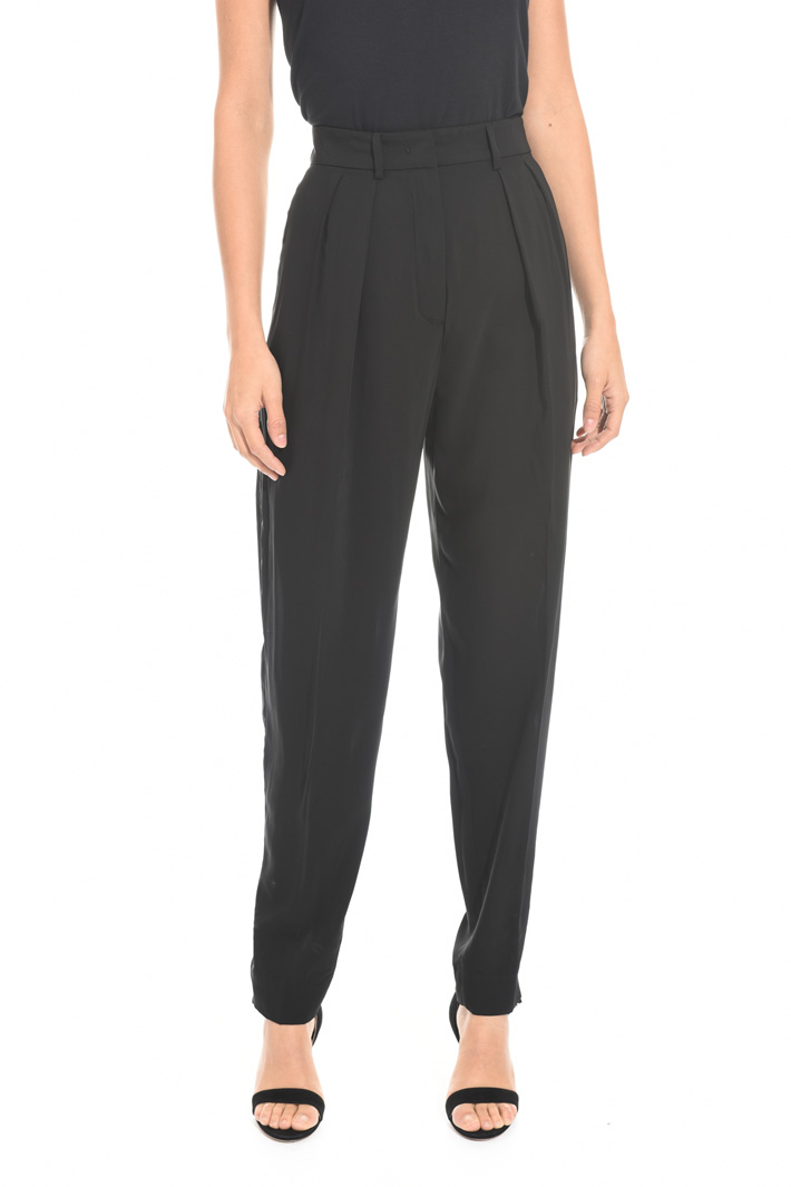Pantalone lungo in georgette Fashion Market Pantalone lungo in georgette Fashion Market