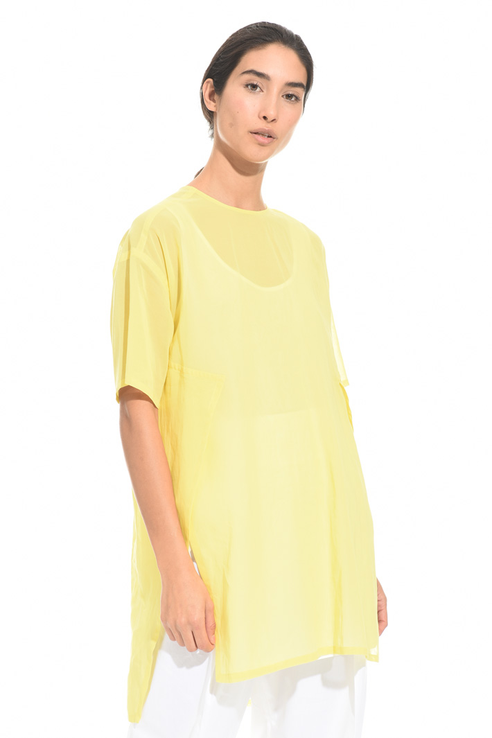 Casacca in voile di cotone Fashion Market Casacca in voile di cotone Fashion Market