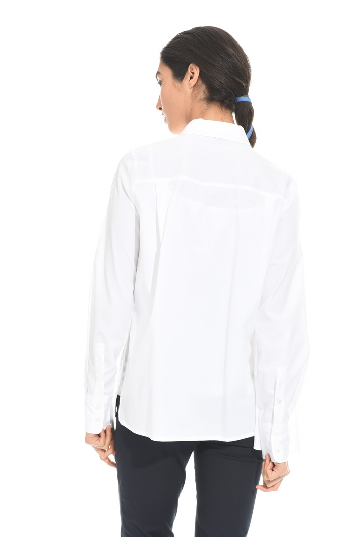 Camicia con pannelli sangallo Fashion Market Camicia con pannelli sangallo Fashion Market