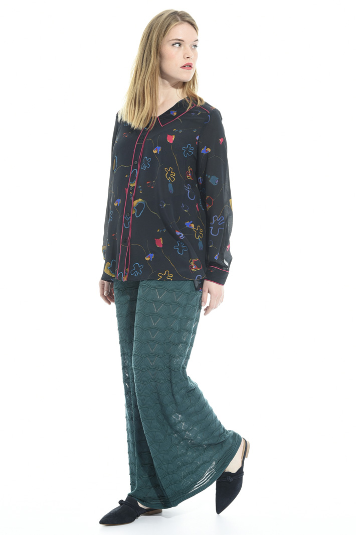 Pantalone palazzo in maglia Fashion Market Pantalone palazzo in maglia Fashion Market