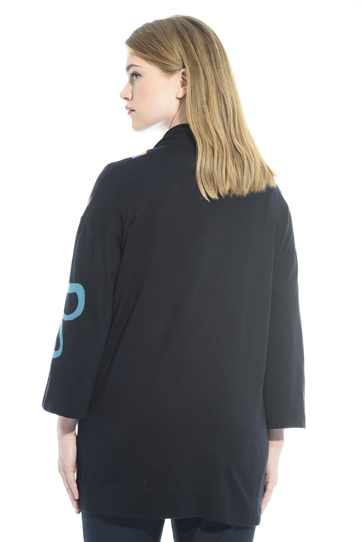 Cardigan con motivo floreale Fashion Market Cardigan con motivo floreale Fashion Market