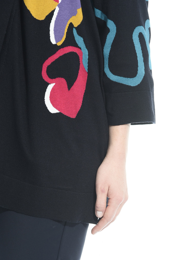 Cardigan con motivo floreale Fashion Market Cardigan con motivo floreale Fashion Market