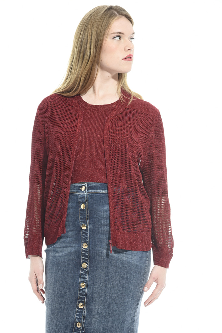 Cardigan in maglia lamé Fashion Market Cardigan in maglia lamé Fashion Market