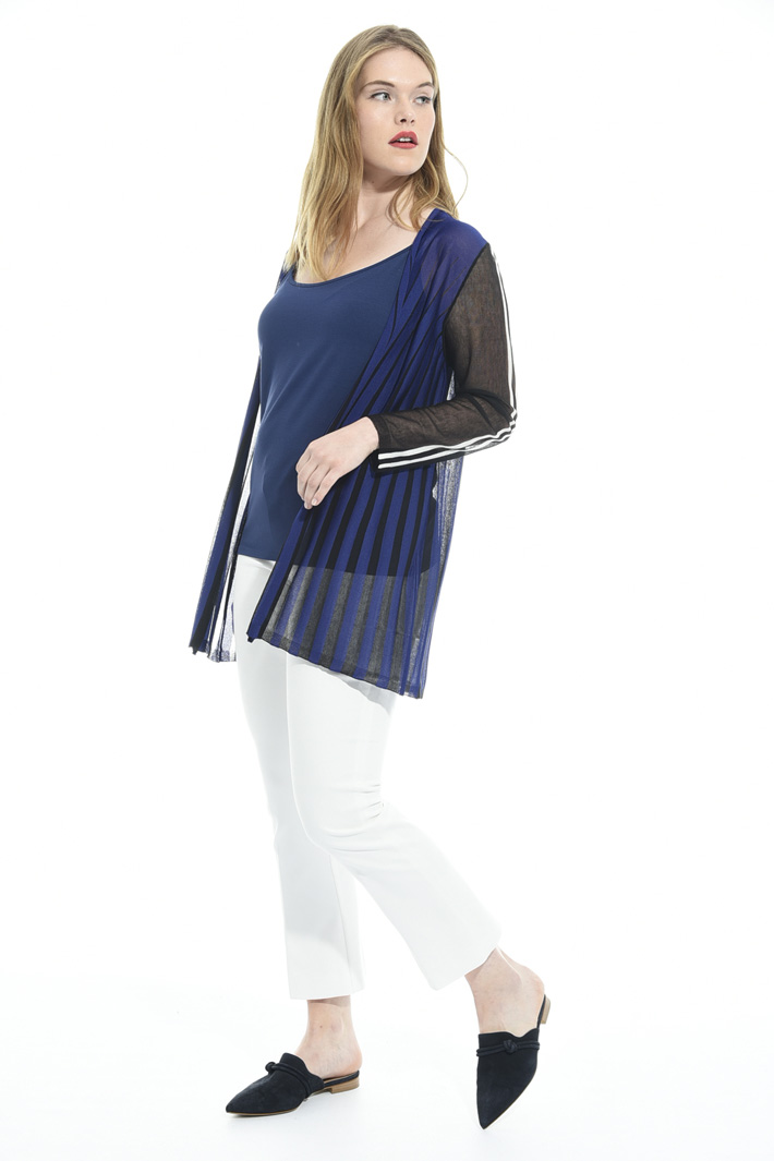 Cardigan in viscosa crêpe Fashion Market Cardigan in viscosa crêpe Fashion Market