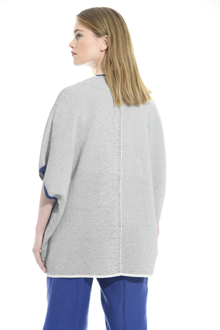 Cardigan in cotone bicolor Fashion Market Cardigan in cotone bicolor Fashion Market