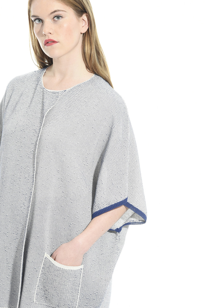Cardigan in cotone bicolor Fashion Market Cardigan in cotone bicolor Fashion Market