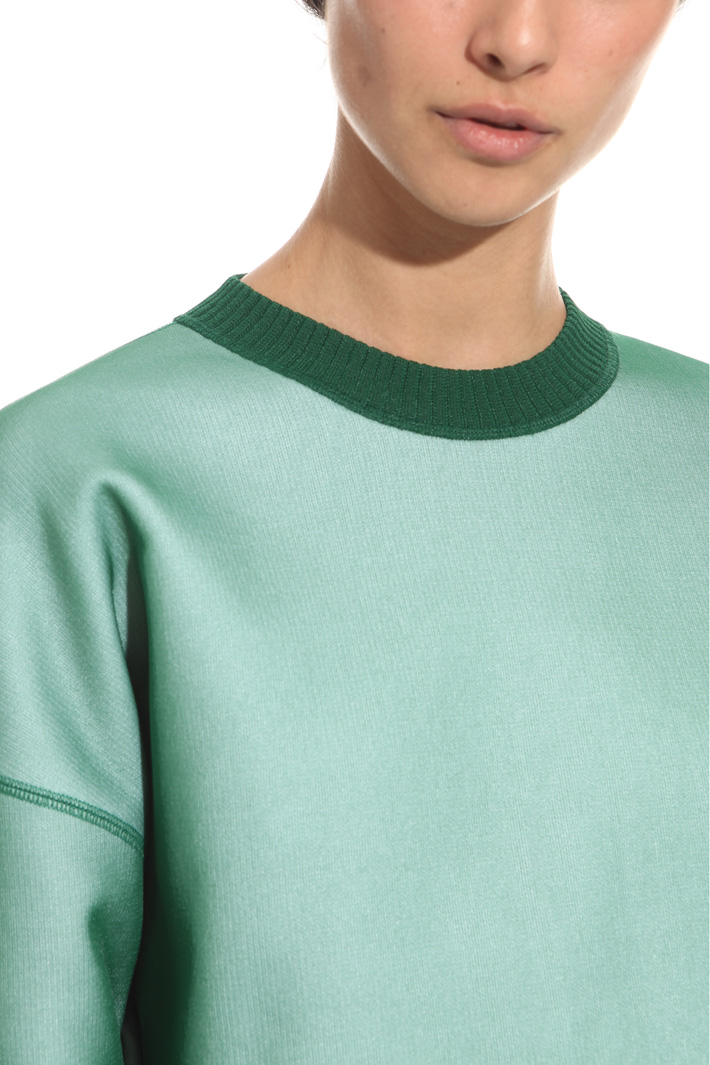 Maglia rivestita a contrasto Fashion Market Maglia rivestita a contrasto Fashion Market