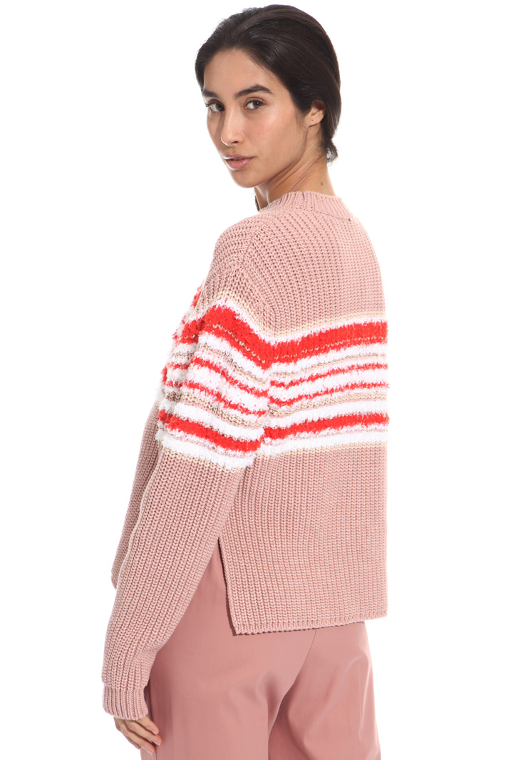 Maglia in cotone a coste Fashion Market Maglia in cotone a coste Fashion Market