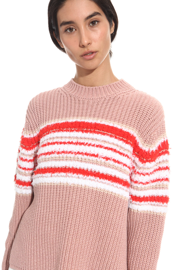 Maglia in cotone a coste Fashion Market Maglia in cotone a coste Fashion Market