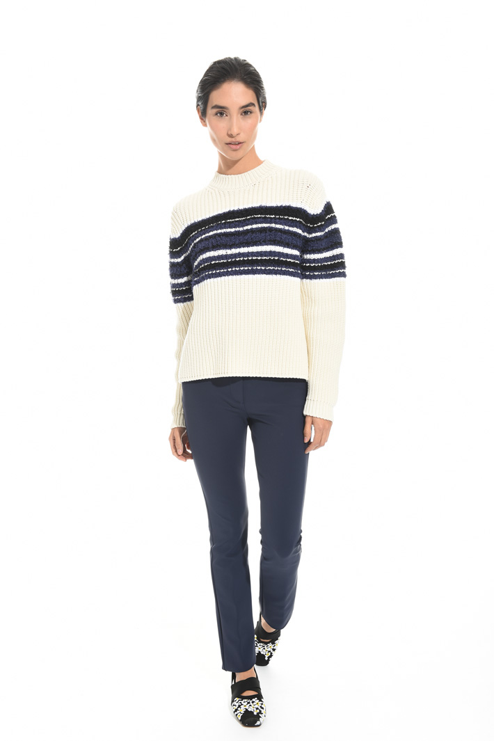 Maglia in cotone a coste Fashion Market Maglia in cotone a coste Fashion Market