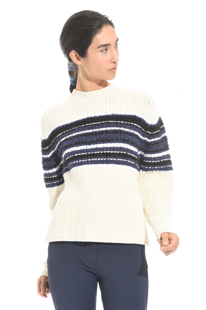 Maglia in cotone a coste Fashion Market Maglia in cotone a coste Fashion Market