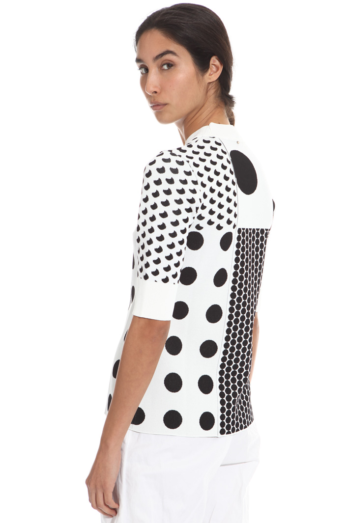 Maglia in jersey jacquard Fashion Market Maglia in jersey jacquard Fashion Market