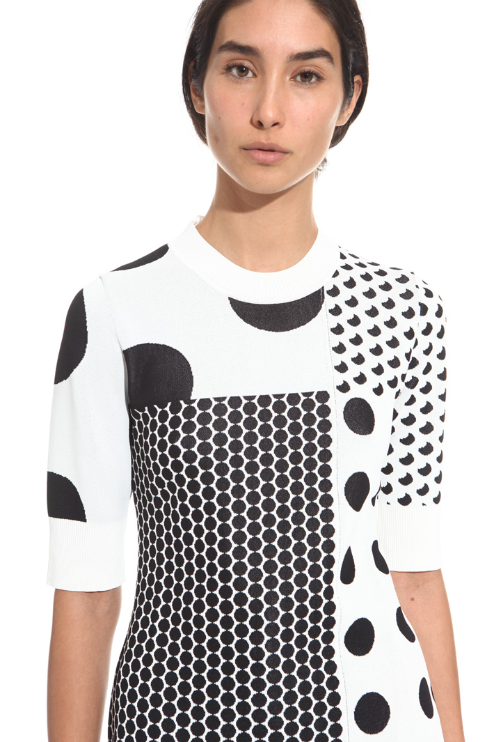 Maglia in jersey jacquard Fashion Market Maglia in jersey jacquard Fashion Market