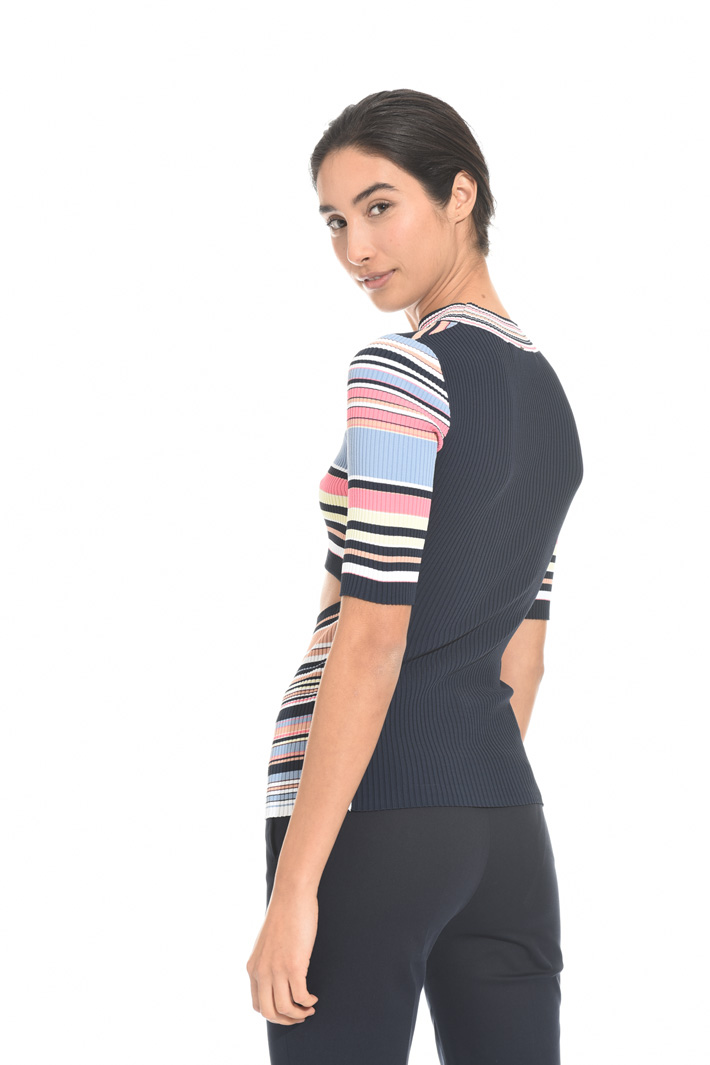 Top a costine con cut-out Fashion Market Top a costine con cut-out Fashion Market