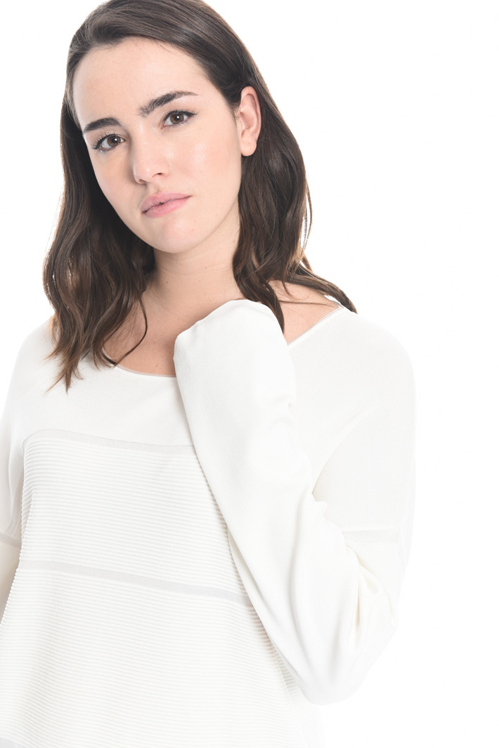 Maglia con inserti a costine Fashion Market Maglia con inserti a costine Fashion Market