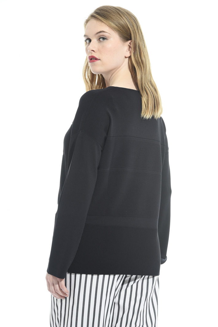 Maglia con inserti a costine Fashion Market Maglia con inserti a costine Fashion Market