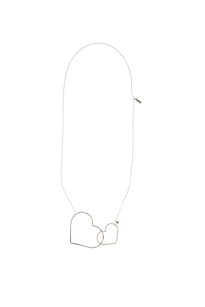 Collana silver con cuori Fashion Market Collana silver con cuori Fashion Market