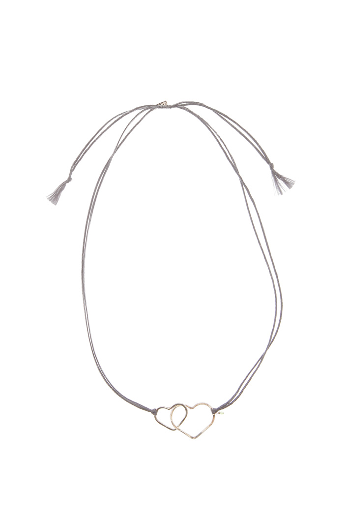 Collana con cuori in metallo Fashion Market Collana con cuori in metallo Fashion Market