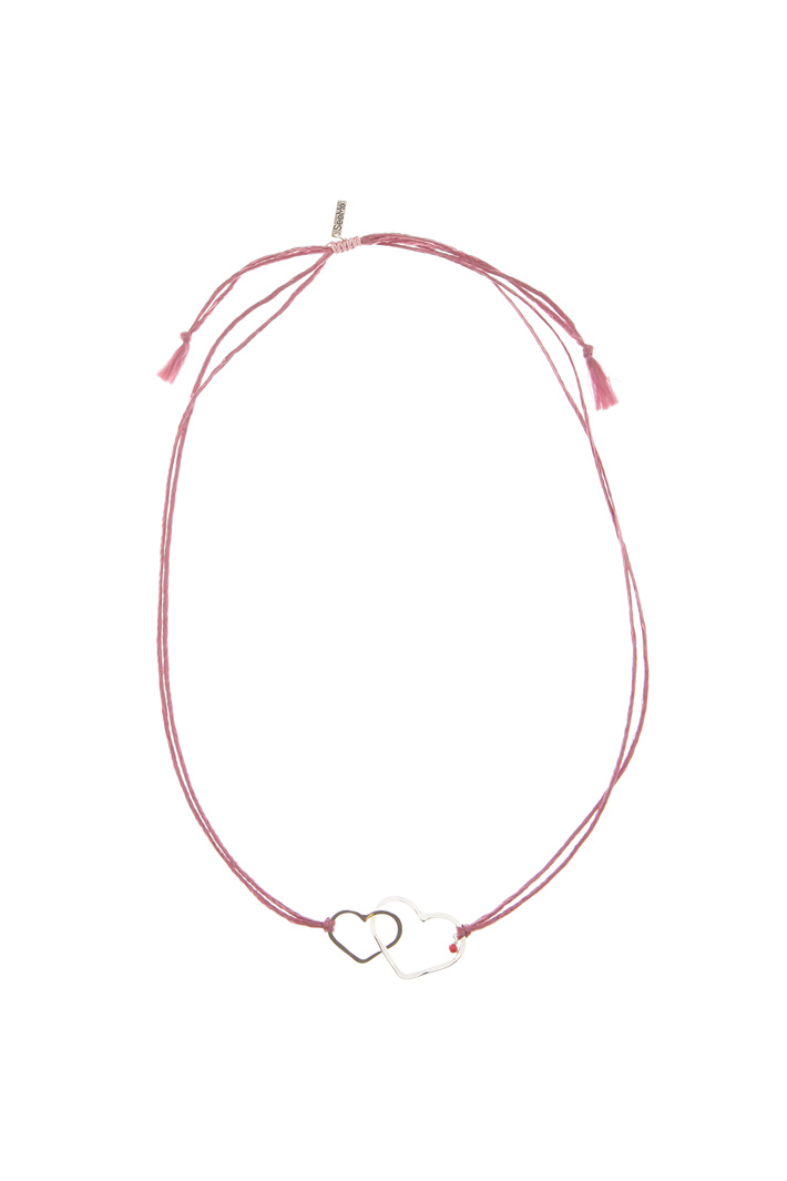 Collana con cuori in metallo Fashion Market Collana con cuori in metallo Fashion Market